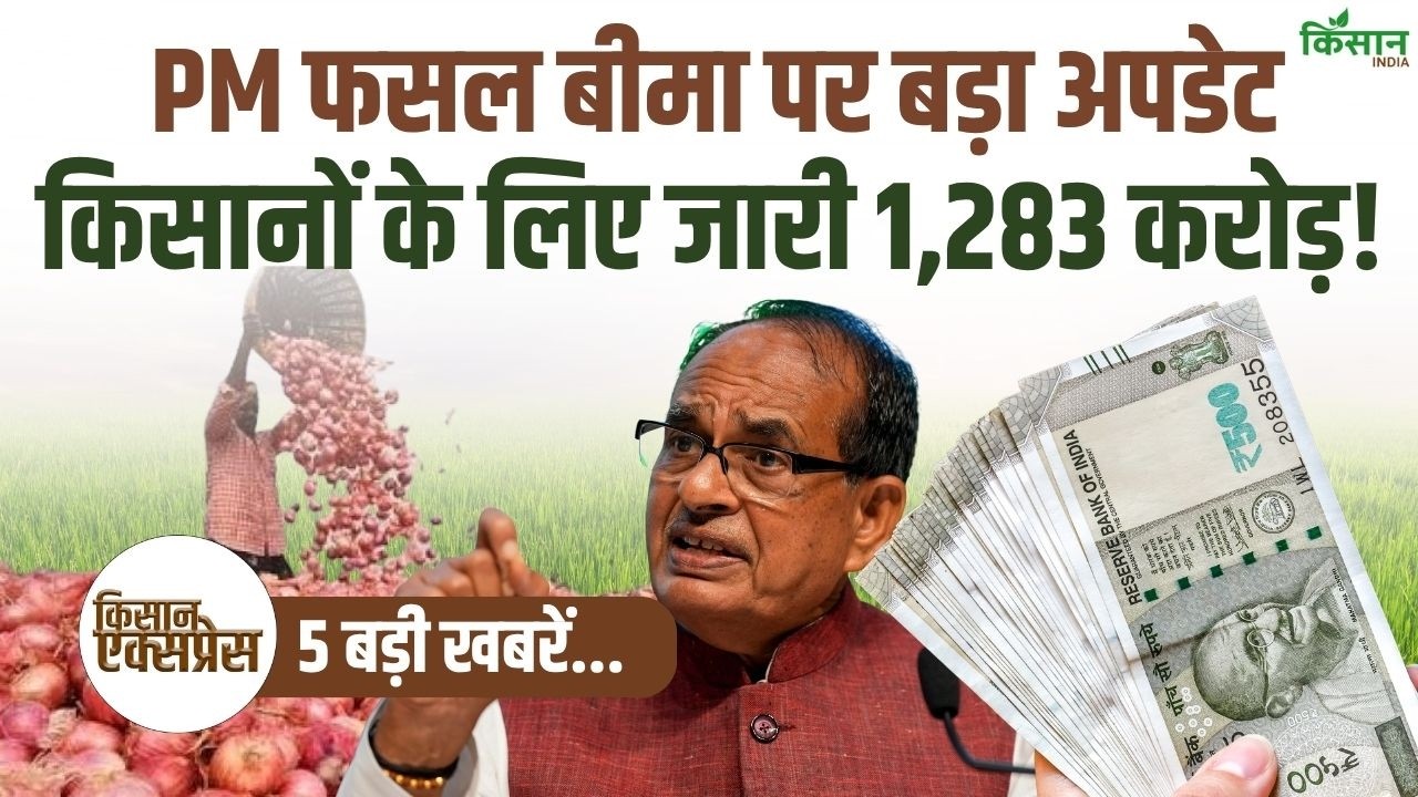 Top Agriculture News Today Major Update On Pm Fasal Bima Preparations For Massive Protest Over Msp Onion Prices Rise Rs 1283 Crore Released To Farmers