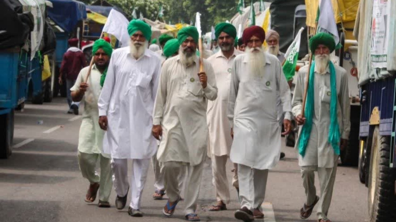 Punjab Farmers March To Chandigarh Mohali Border Over Msp Guarantee Demands Farmer Protest