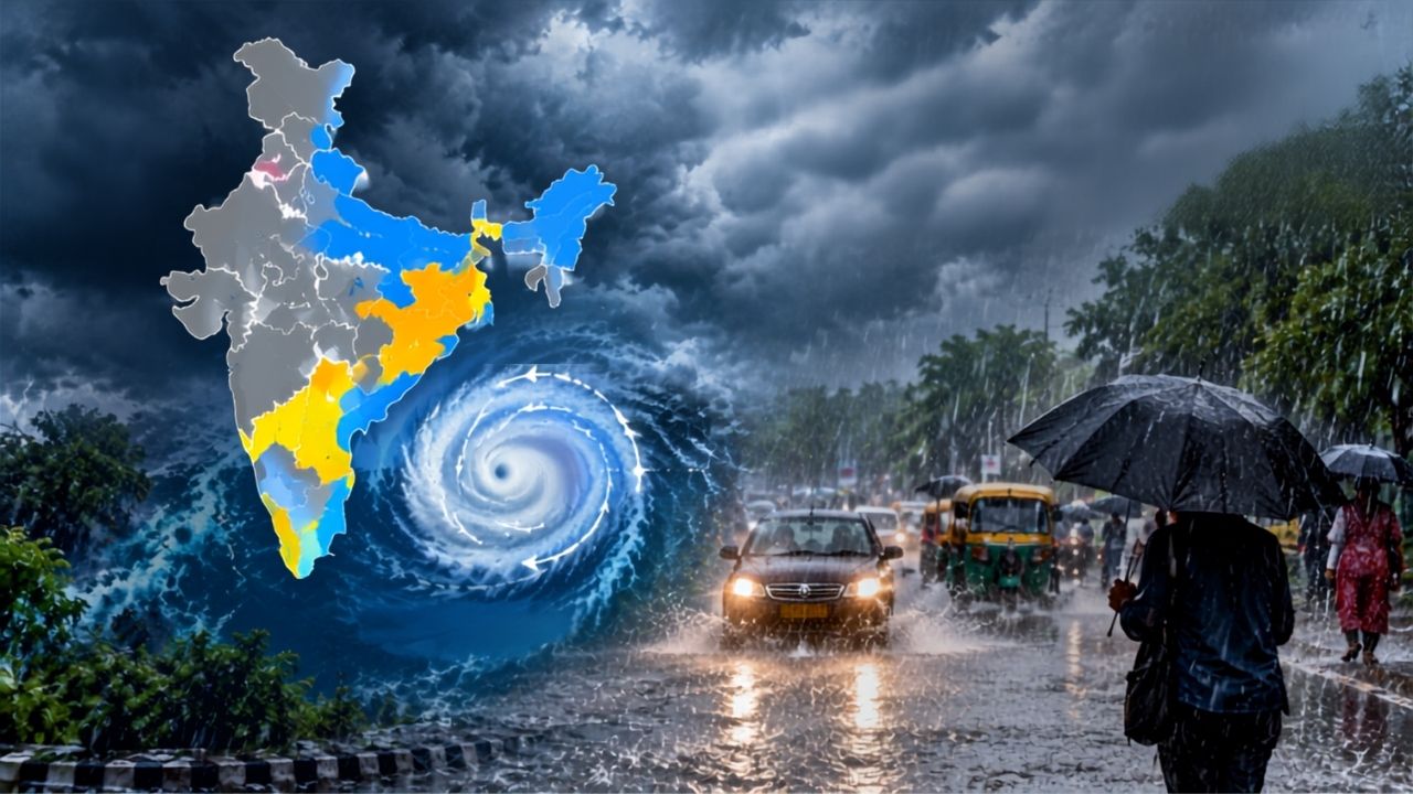 Weather Update Imd Issues Heavy Rain Alert For Odisha West Bengal From 9 To 15 September