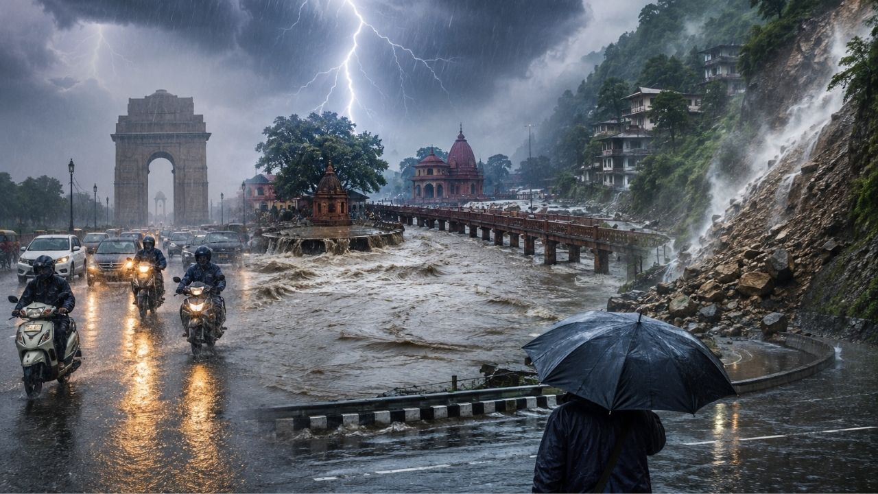 Weather Update Today September 6 Imd Issues Heavy Rain Alert For Delhi Up Bihar Rajasthan Aaj Ka Mausam