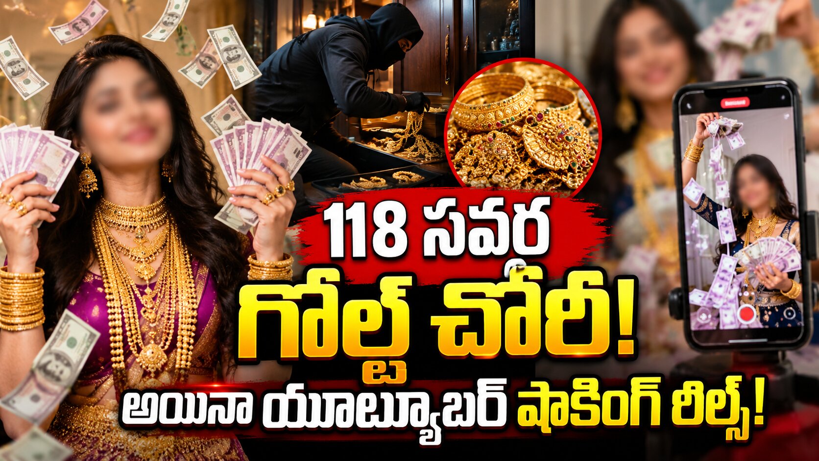 ఇంట్లో చోరీ జరిగినా తగ్గేదేలే..మరో వీడియో తీసిన యూట్యూబర్‌